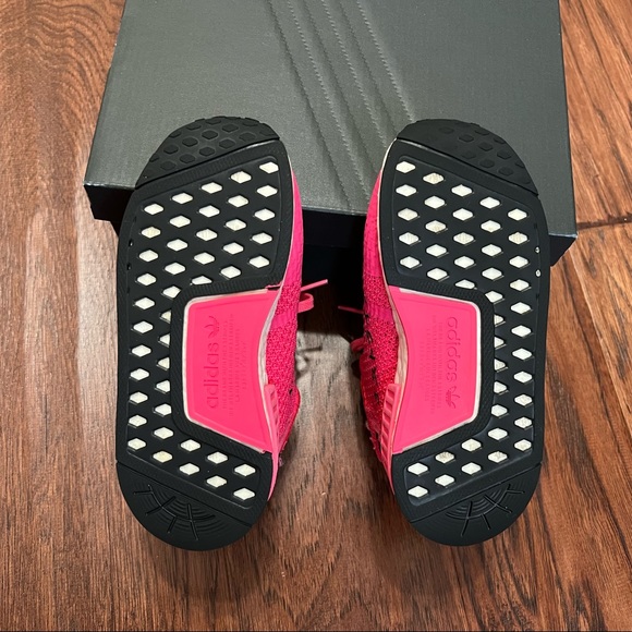 adidas Originals NMD_r1 EL 1 pink sneakers. Size 10 - Picture 6 of 11